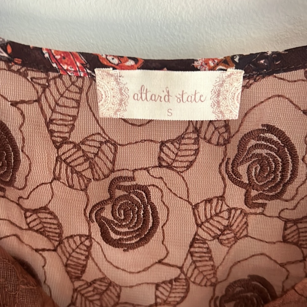 Altar’d State Mini Patchwork Dress - Picture 4 of 6